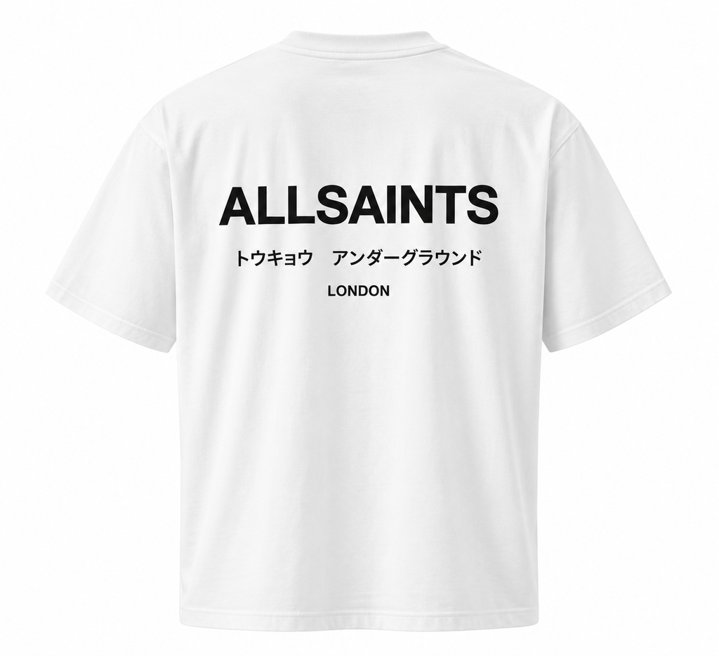 Lote 5 playeras AllSaints