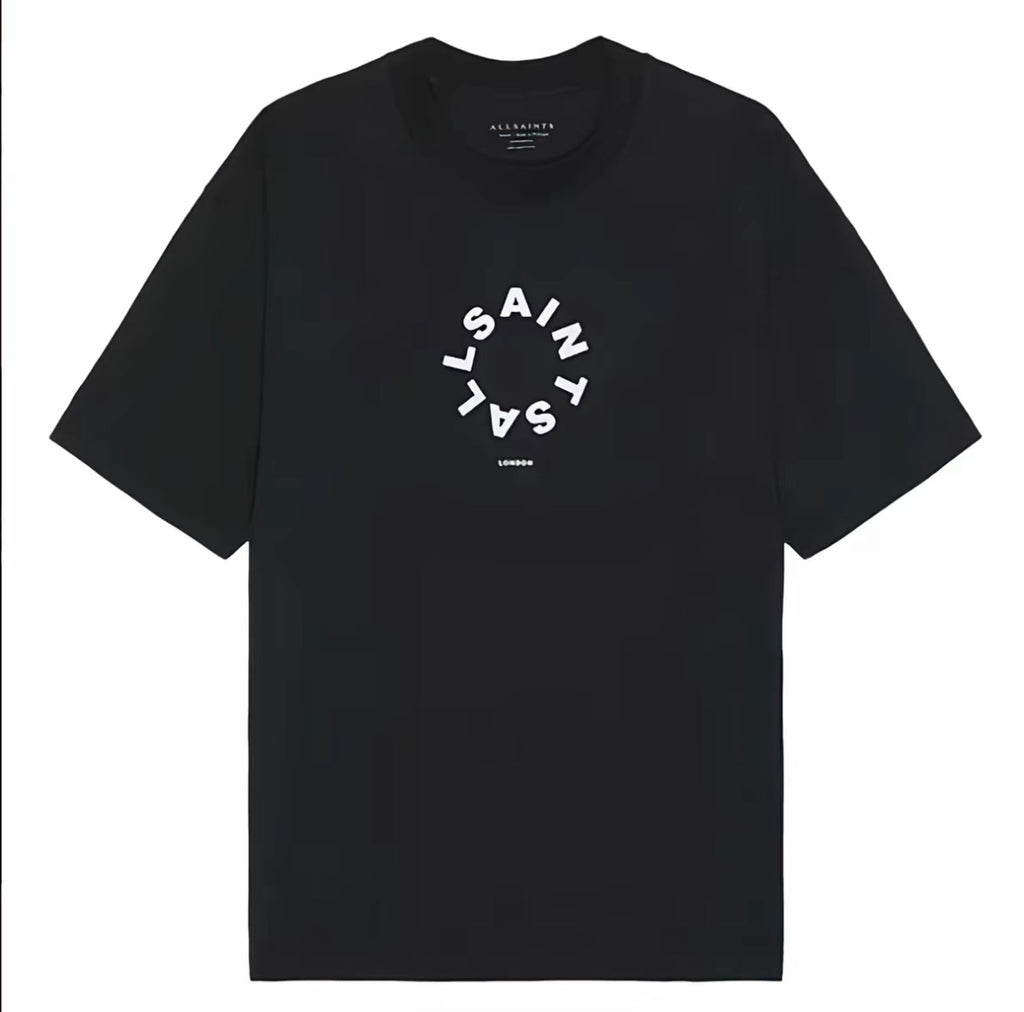 AllSaints Circle T-Shirt Black
