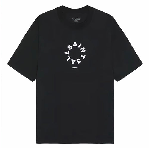 AllSaints Circle T-Shirt Black